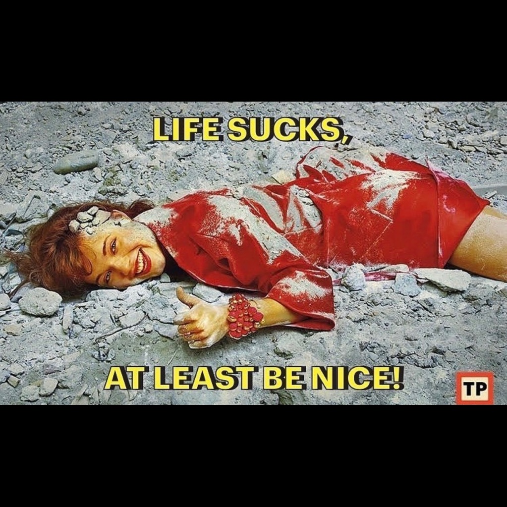 Life Sucks! At Least Be Nice!